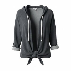 One Eight Tie Waist Hoodie